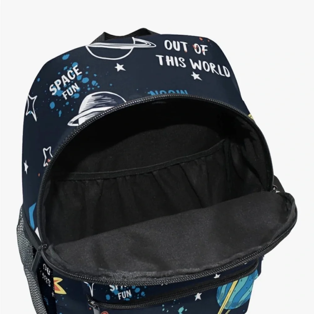 Space-Themed Kids Backpack - Picture 10 of 12